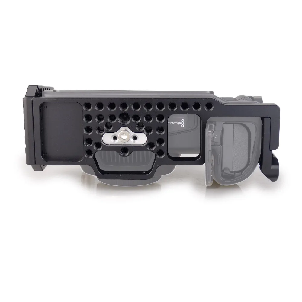 MAGICRIG BMPCC 4K клетка с верхней ручкой для Blackmagic Pocket cinema camera BMPCC 4 K/BMPCC 6K крепление микрофона монитор вспышка