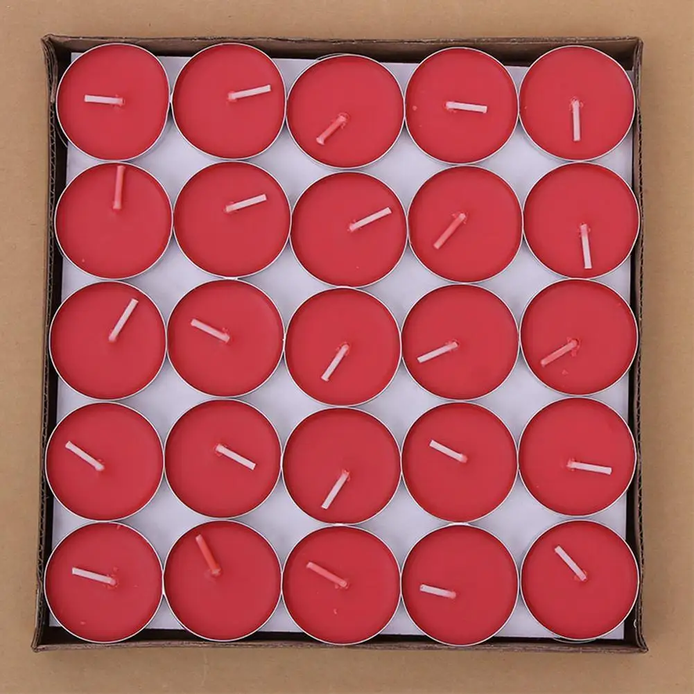 50 шт./компл. бездымного ароматические свечи День рождения маятник По мелкому опту