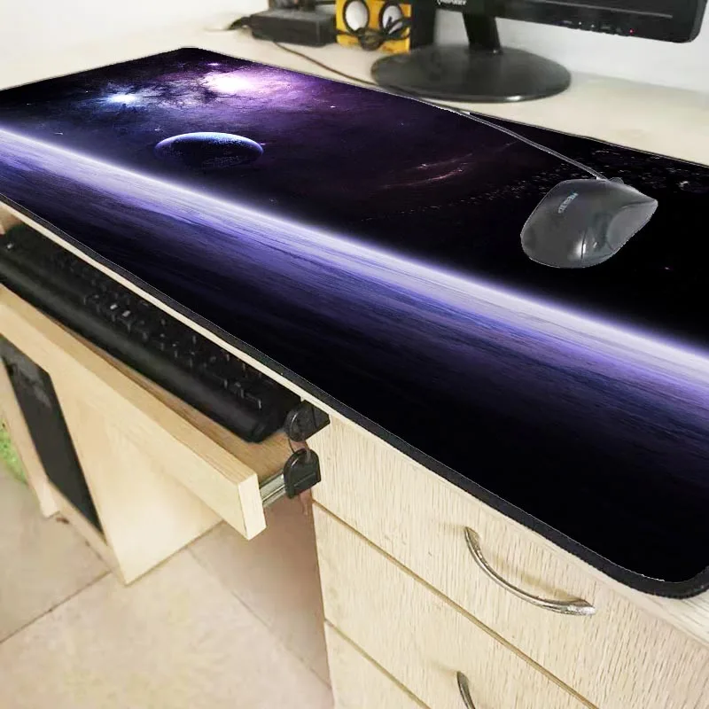 XGZ космическая земля яркий свет игровой коврик для мыши большой коврик для мыши геймер Коврик Для Мыши компьютерные игровые коврики и чехлы Настольный коврик для CSGO DOTA