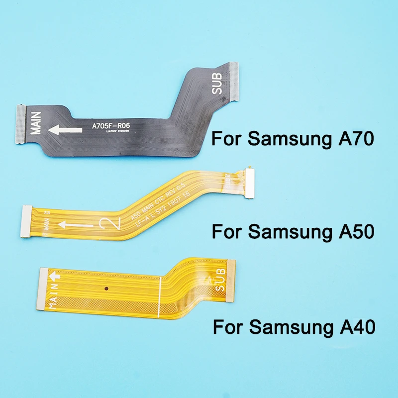 

20pcs/lot Mainboard Flex Cable Ribbon Connector Motherboard LCD Flex Cable Repair Parts For Samsung Galaxy A40/A50/A70