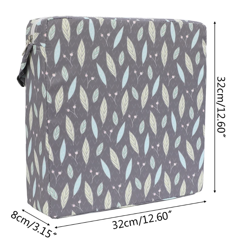

Square Booster Seat Highchair Pad Dining Chair Washable Thick Increasing Cushion
