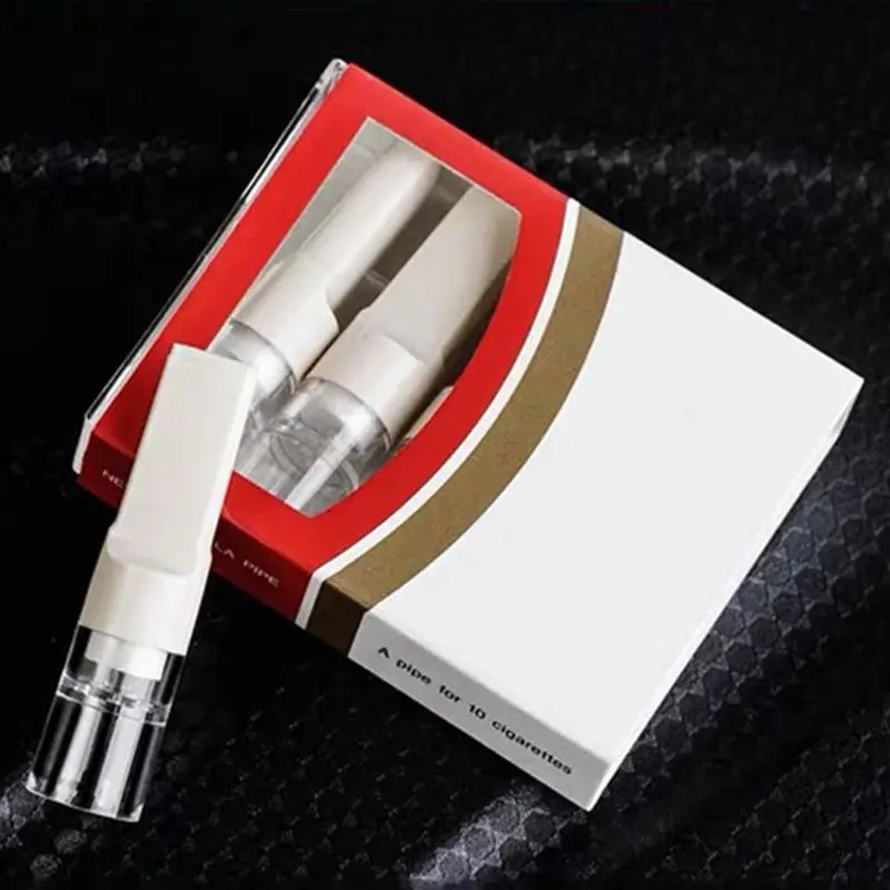 

5PCS CS5 Filter Smoking Pipe Portable Tobacco Pipe Mouthpiece Filter Washable Microfilter Holder Cigarette Accessories Kit