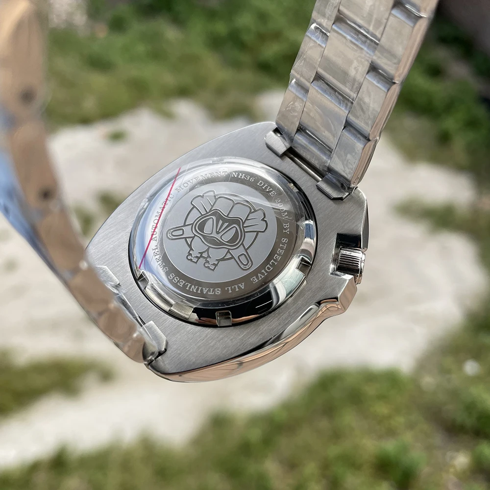Супер светящийся водонепроницаемый чехол из нержавеющей стали SD1970W для дайвинга