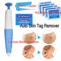 auto band skin tag remover kits face skin care beauty tools wart remove acne pimple blemish treatments with 10pcs rubber bands