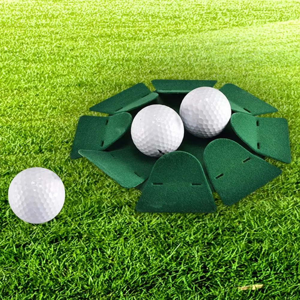 

1Pcs New Green All-Direction Putting Cup Golf Practice Hole Training Aids Indoor Outdoor Putter Training Aids Tools Children Toy