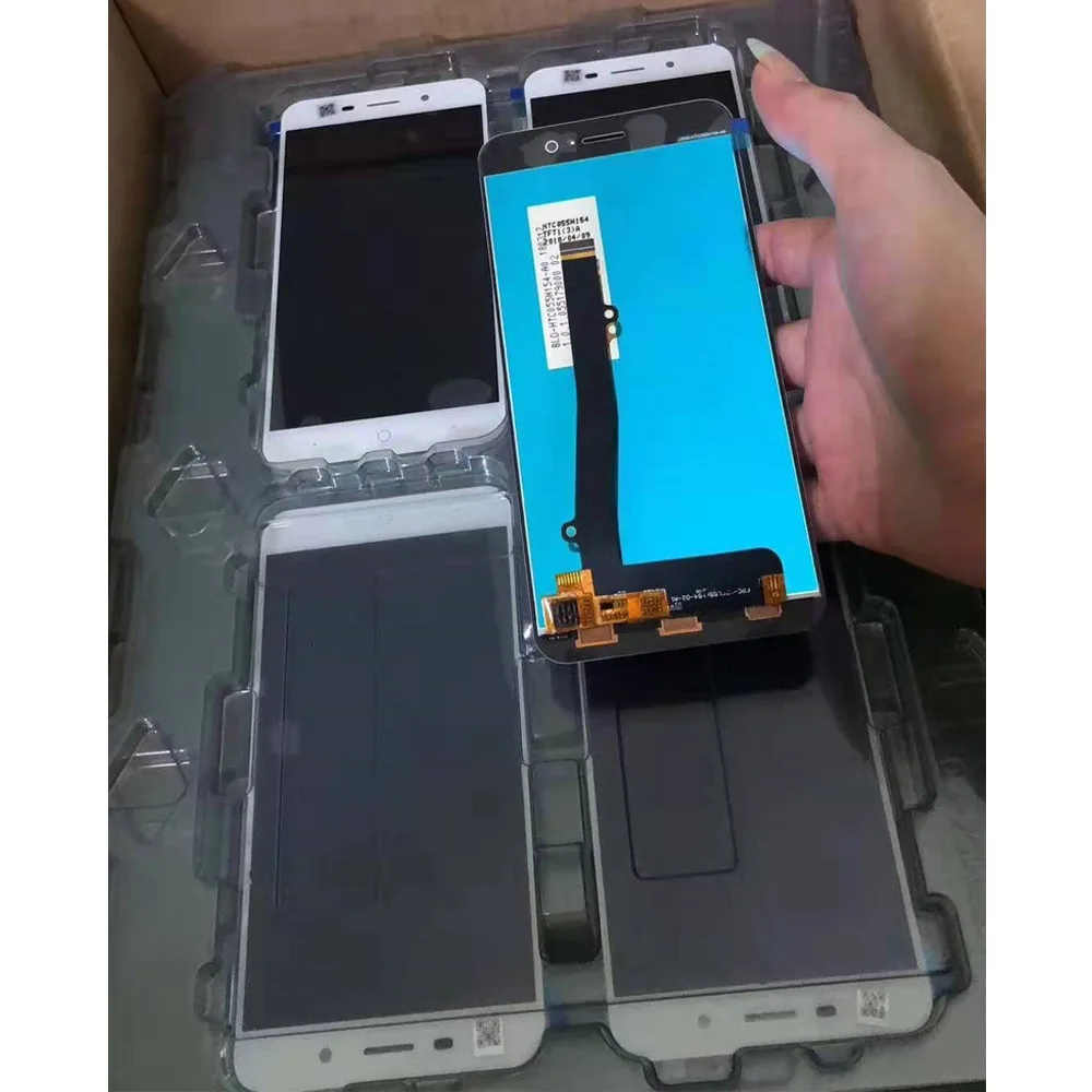 ЖК дисплей в сборе для ZTE Blade A601 A602 A603 сенсорный экран с цифровым преобразователем