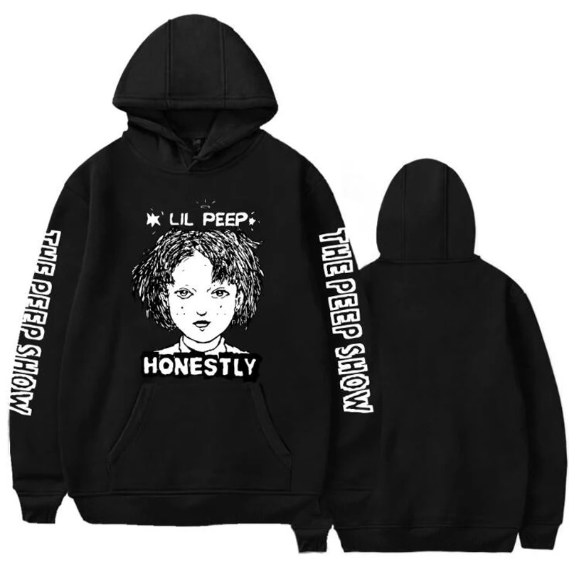 Мужская/Женская толстовка с капюшоном Rip рэпер Lil Peep Lil.peep из флиса в стиле