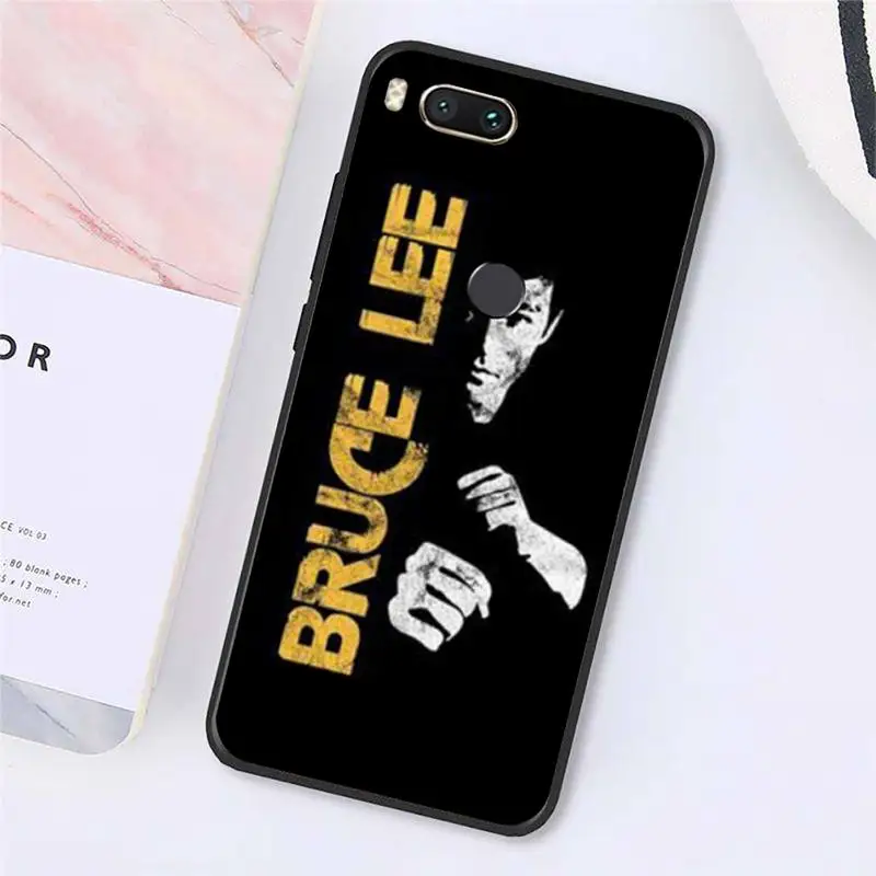 

Kungfu Taekwondo lixiaolong Phone Case For Xiaomi Redmi note 7 8 9 t k30 max3 9 s 10 pro lite Luxury brand shell funda coque