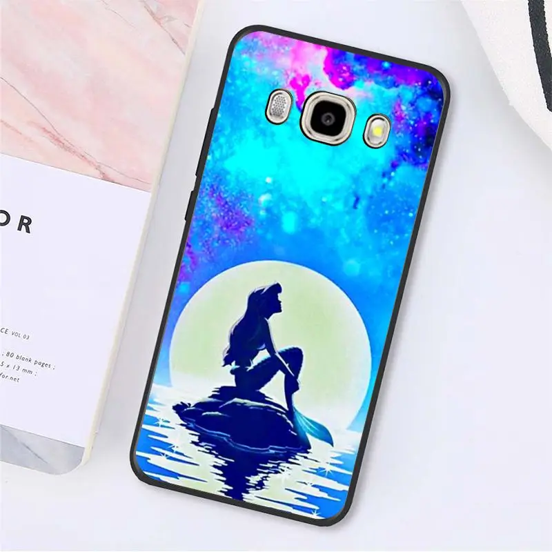 MaiYaCa Ариэль Русалочка Принцесса мягкий чехол для телефона samsung Galaxy J7 J6 J8 J4 J4Plus J7 DUO J7NEO J2 J7 Prime
