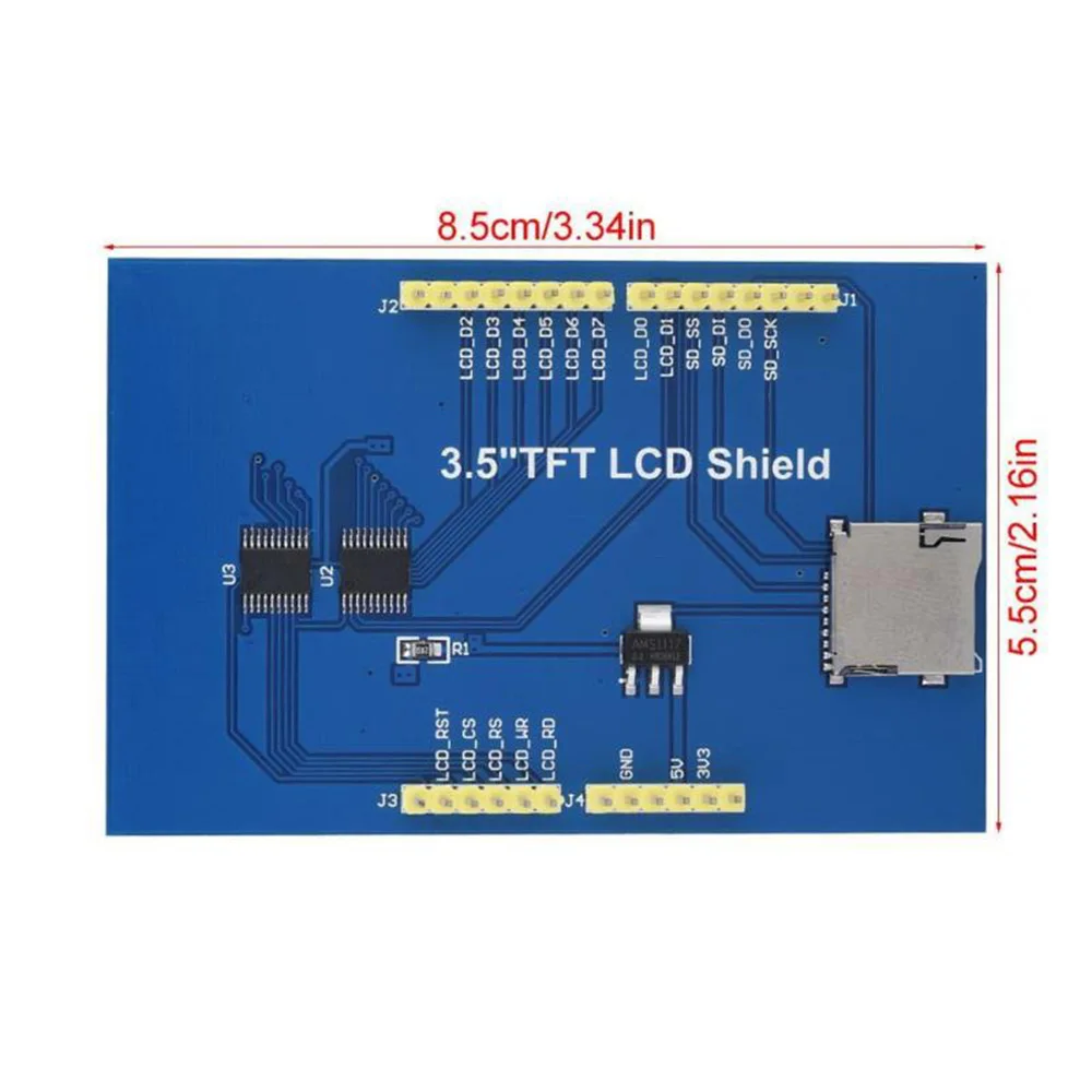 3," TFT сенсорный ЖК-дисплей модуль экрана 480x320 для Arduino и Mega2560 плата ЖК-экран модуль дисплея
