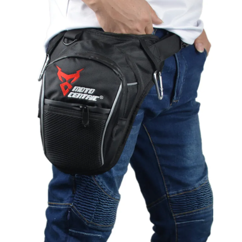 Нейлоновая полиэфирная красная мотоциклетная сумка для ног Водонепроницаемая