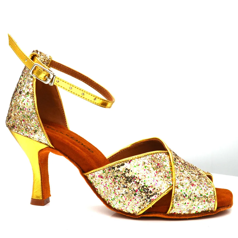 Zapatos De Baile Evkoo/Танцевальная обувь Новое поступление Танцевальная на каблуке 7 см