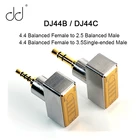 DD DJ44B DJ44C 4,4 сбалансированный переходник с внутренней резьбой для 2,5 сбалансированный3,5 несимметричный Мужской Для FIIO Astell  Керн наушники и т. д.