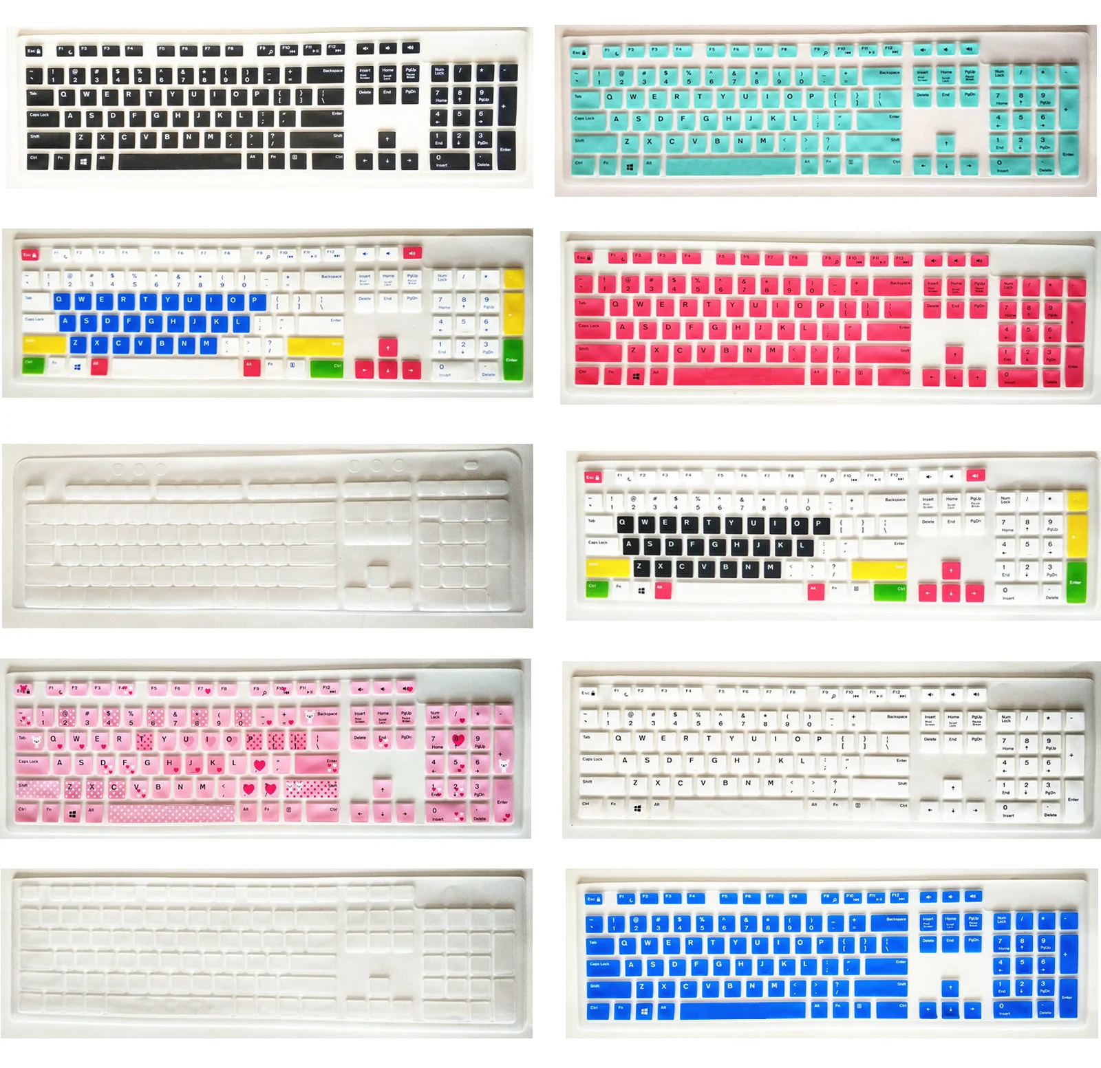 Keyboard Skin Cover Protector for Dell Desktop Computer kb21