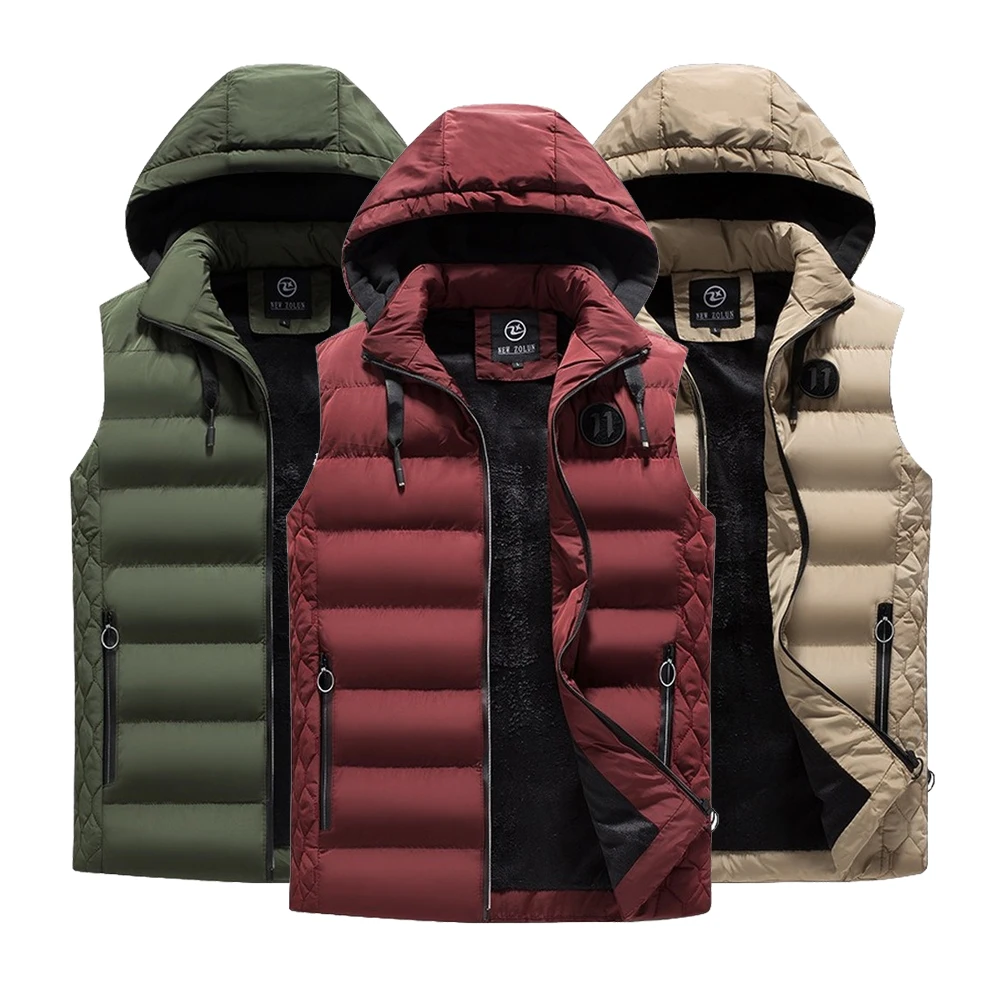

Жилет мужской пуховой, без рукавов, с хлопковой подкладкой, 2021