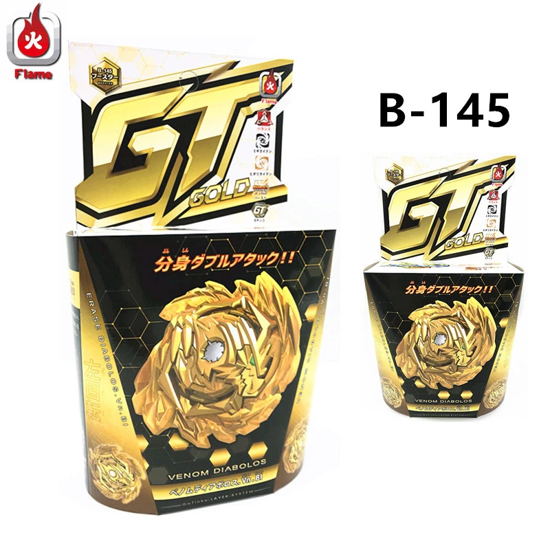 Новейший Beyblade burst GT B134 B139 B140 B145 B144 Золотая версия beyblade launcher stater набор