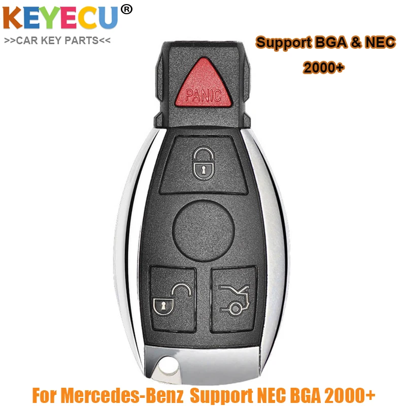 Ключ дистанционного управления для Mercedes-Benz BGA 2000 + года выпуска 705 Moto 1997-2000 FOB 3 1 4