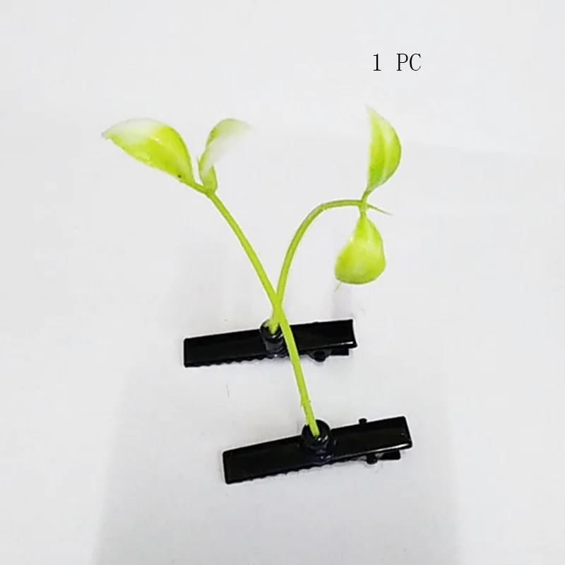 

Vintage Hairpins Fashion Hair Accessories Flower Plant Hair Clips Cute Side Clip Hair Clip Bean Sprouts Hairpin