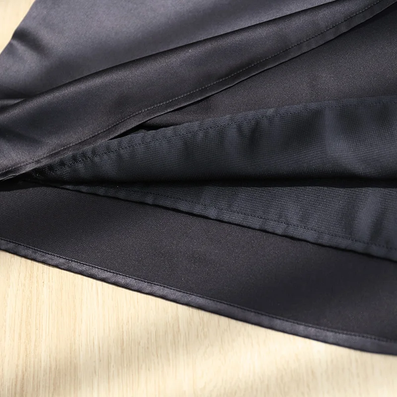 

fashion spaghetti strap satin tank top casual petal v-neck backless summer lady tops with lining M30587