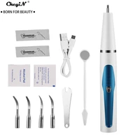 portable ultrasonic dental scaler tooth calculus remover tooth stains tartar tool dentist teeth whitening oral hygiene tools 50