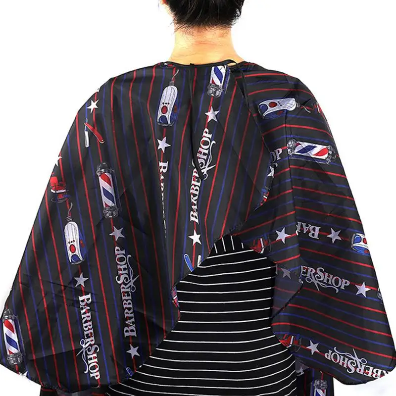 

Barbershop Hair Cutting Cape Waterproof Hairdressing Cape Coloring Perm Cape For Barber Hair Salon Shawl Haircut Cloak Smock