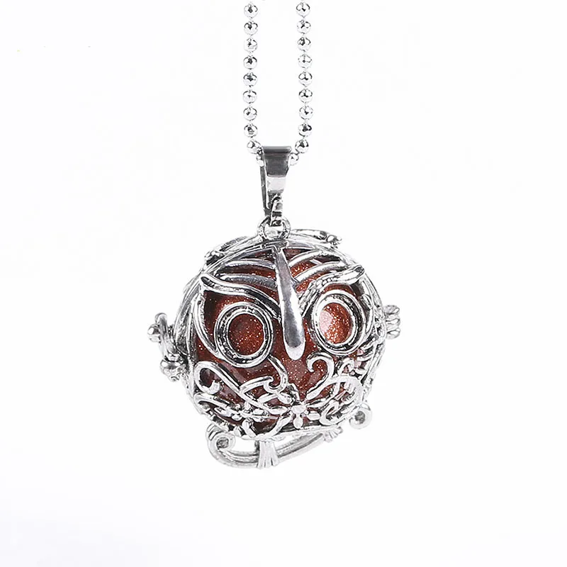 Новинка Лидер продаж ожерелье с кулоном в виде античной совы со съемной