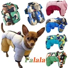 Новая зимняя одежда для собак, очень теплая куртка, плотное хлопковое пальто, водонепроницаемая одежда для маленьких собак, одежда для французского бульдога, щенка