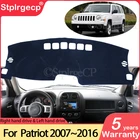 Для Jeep Patriot 2007  2016 Liberty Противоскользящий коврик, накладка на приборную панель, козырек от солнца, аксессуары для приборной панели 2008 2010 2011 2012 2013 2015