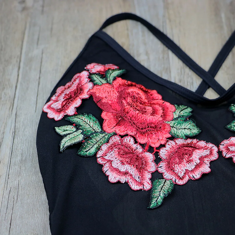 

Black Lace And Print One-piece Swimsuit Women Sexy Cutout Monokini Bathing Suits 2021 New Girl Beach Swimwear