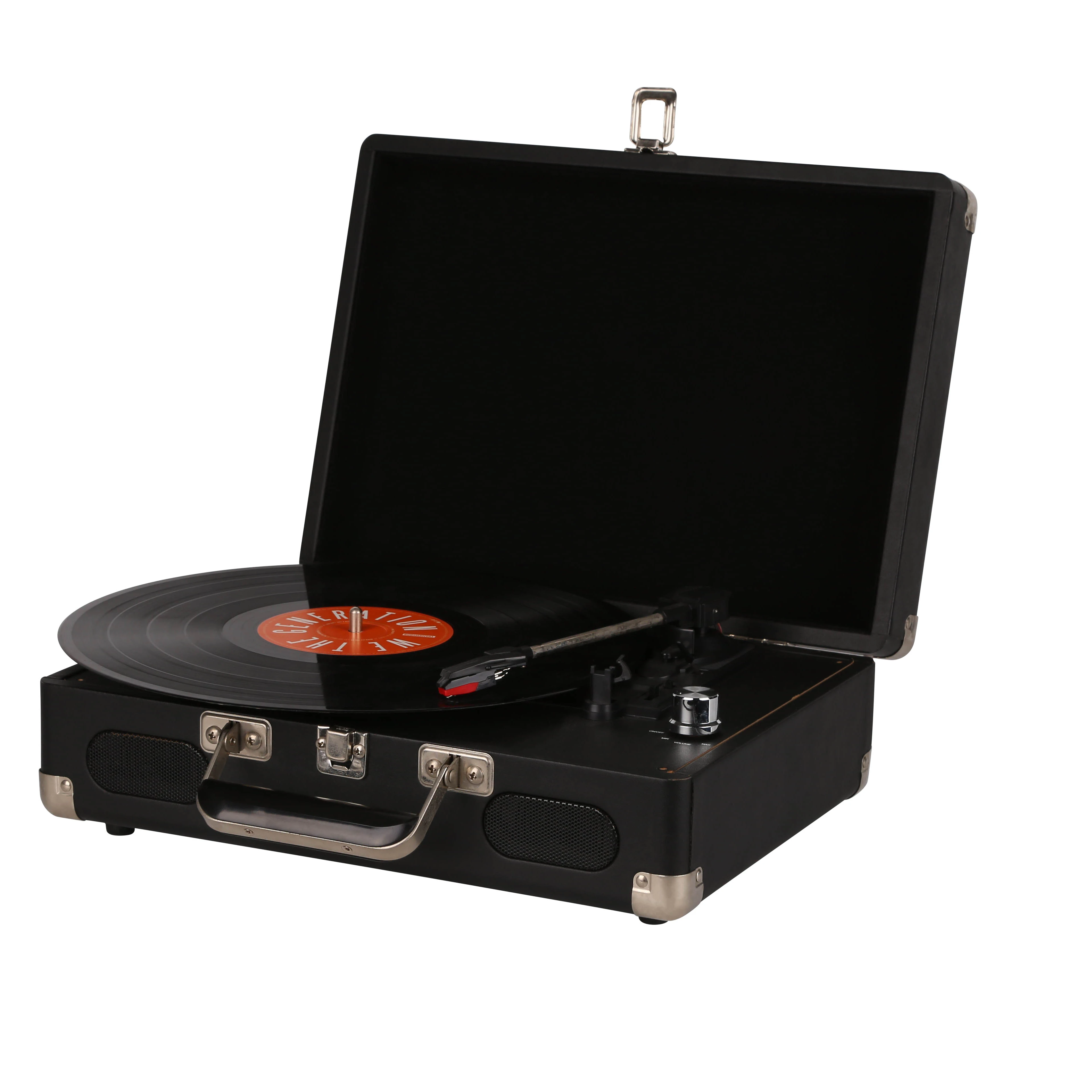 

3 Speed Record Player Vinyl Turntable Built In Speaker/Aux Input/RCA USB Playing