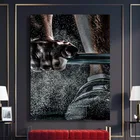 Картина для домашнего декора, Модульная Спортивная Картина на холсте, современная картина Водный человек, 1 панель, печатный плакат, настенное искусство для гостиной, без рамки