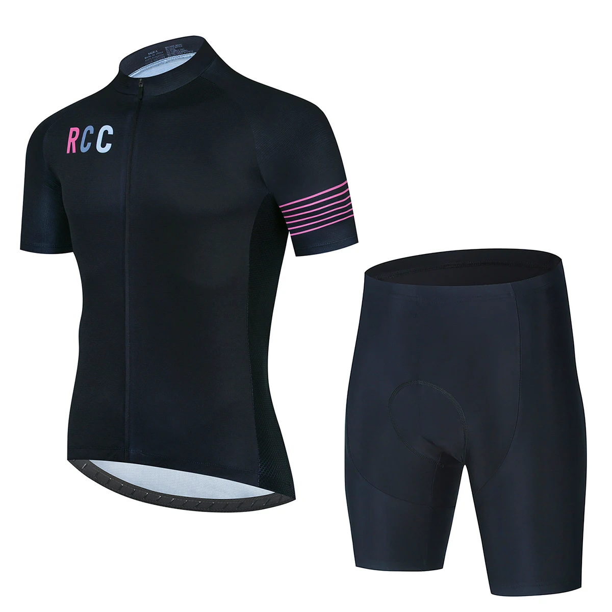 

Cycling Jersey Men Bib Shorts Set Mountain Bike Suit Anti-UV Bicycle team Racing Uniform clothing maillot ciclismo Short sleeve