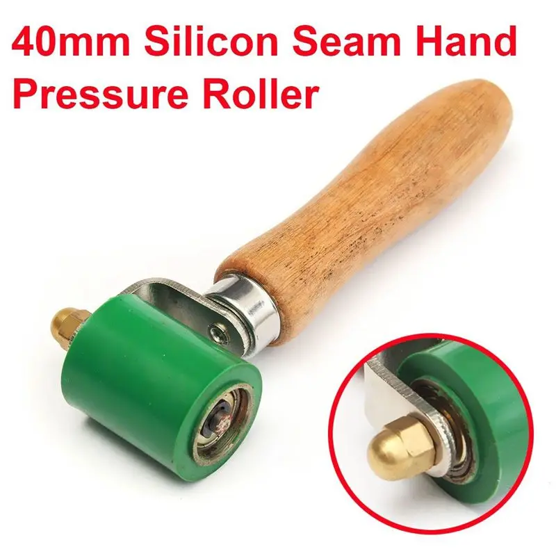 40mm Silicone Seam Hand Pressure Roller Flat For Hot Air Heating Welding Toolng Tool |