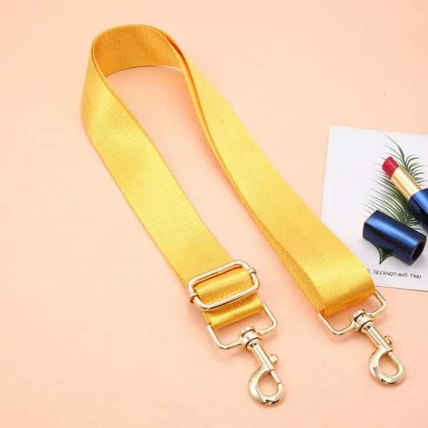 yellow MEDADA Новая модная сумка, клатч ремень широкий ремень для сумки Сумка через плечо с ремешком сменный аксессуар сумка часть ремень для сумок shoulde - Цвет: yellow