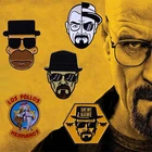 Крутая двойная брошь Уолтер Уайт гомерберг Los Pollos Hermanos значок из сериала Криминальное телевидение эмалевая булавка во все тяжкие