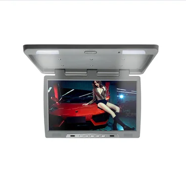 

15,6/17 дюймовый автомобильный тв монитор, универсальный видеоплеер, автомобильный монитор с креплением на крышу с SD USB