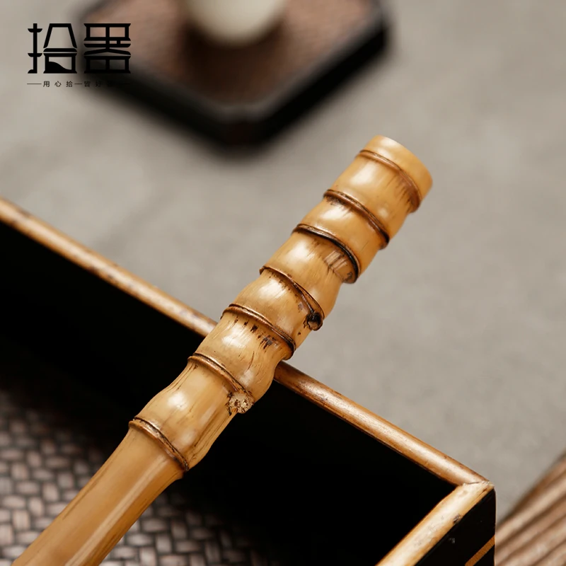 Бамбуковая бочка для благовоний портативная двухцелевая Подключаемая коробка