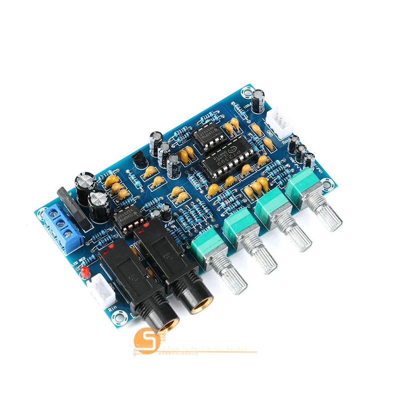 Бесплатная доставка PT2399 Плата усилителя микрофона для караоке реверберация