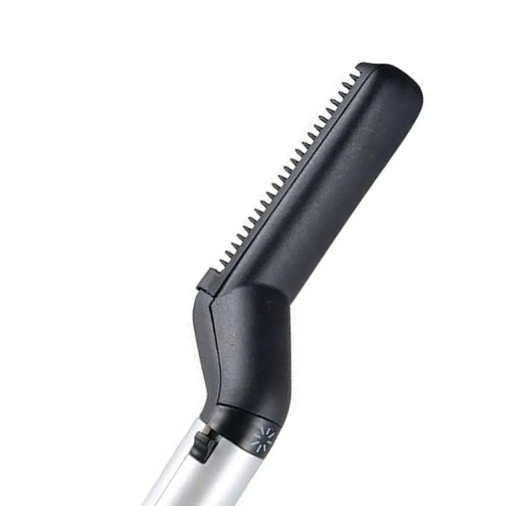 

M'Styler Men'S Multi-Function Curly Hair Comb Anti-Scalding Styling Comb Fluffy Volume Straight Dual Personal Care