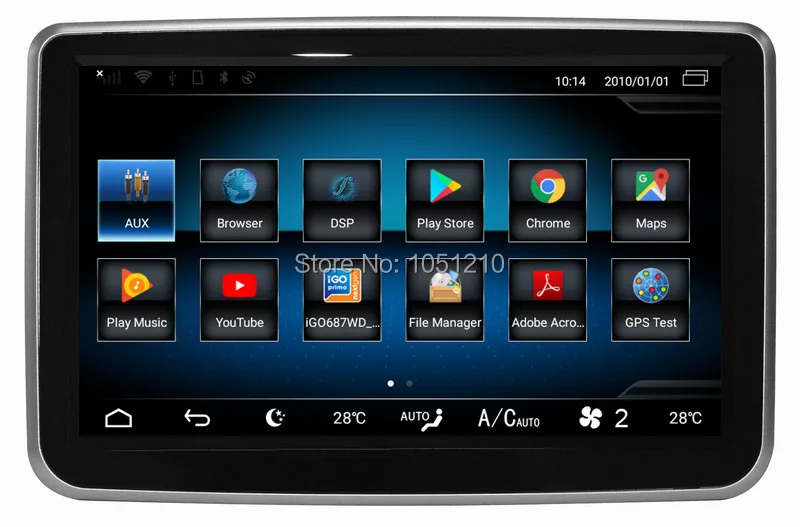 Ouchuangbo android 9 0 автомобильный радиомагнитофон gps навигатор для Mercedes Benz B CLA GLA 2014 11 2018