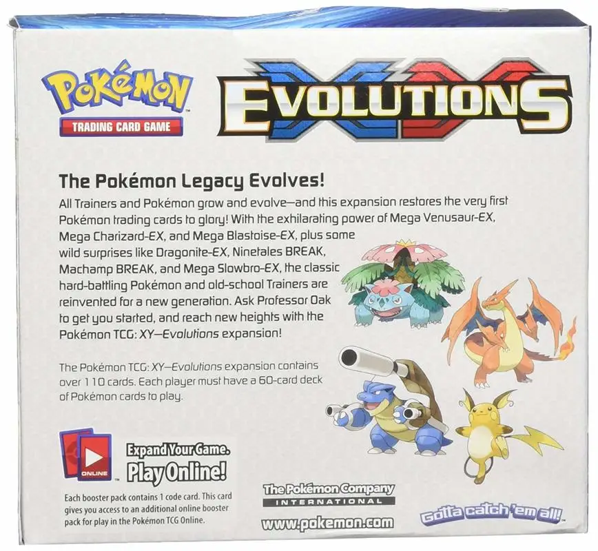 324 шт. 36 упаковок в коробке Pokemon TCG английское издание карта Pikamon Sun & Moon Evolutions