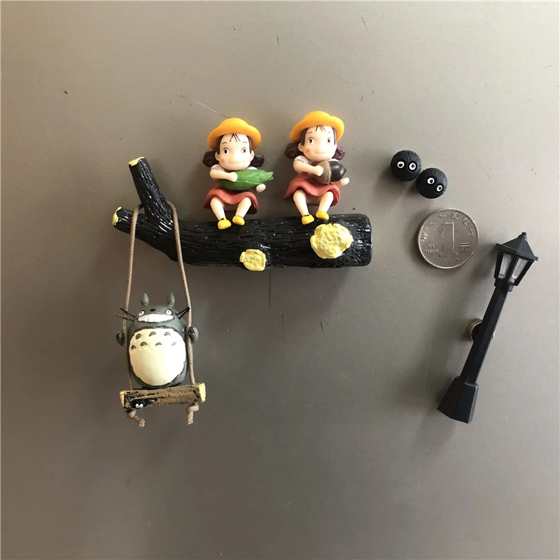New Product Anime Refrigerator Stickers Creative Cute Swing Fun 3D Non-dropping Magnetic Home Decoration Children's Toy | Дом и сад