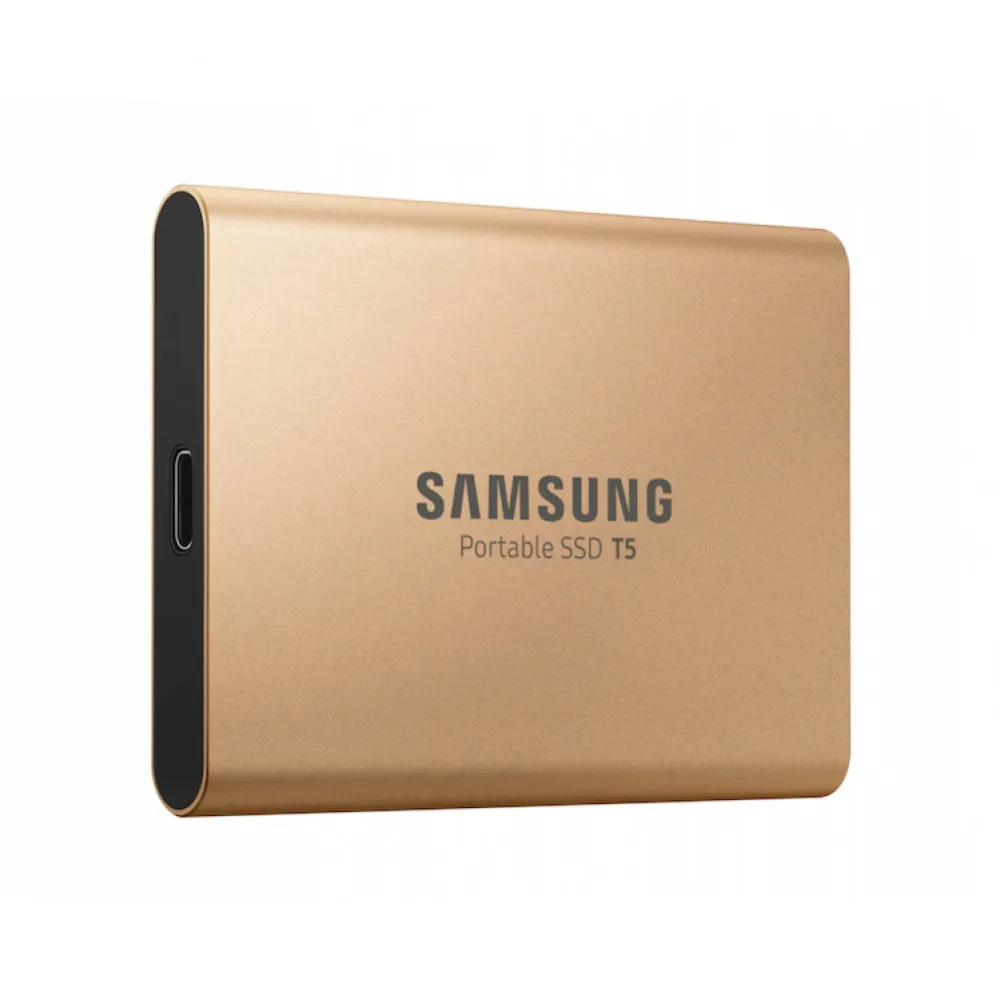 SSD накопитель Samsung Т5 500GB Золотой|Внешние SSD| |
