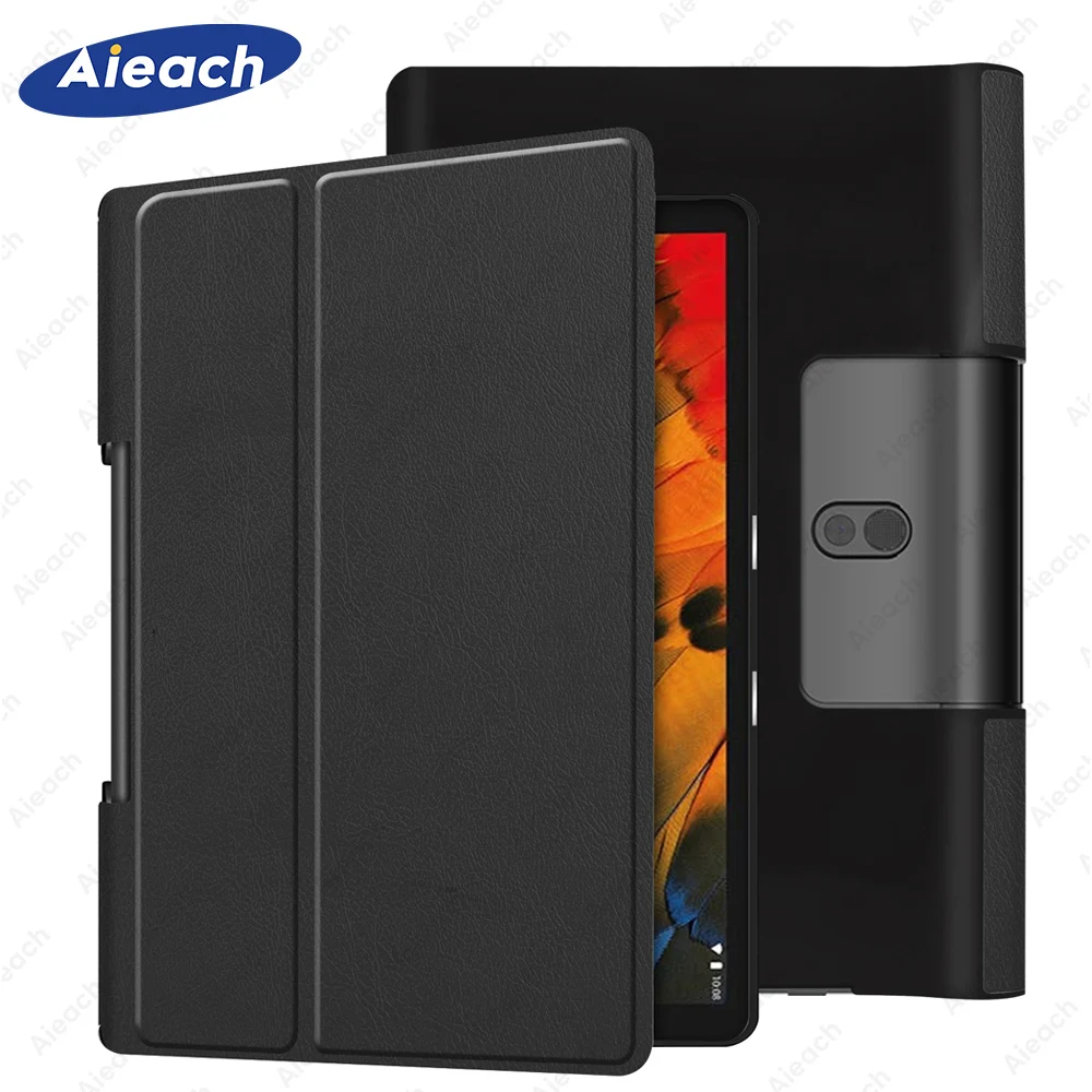 

Чехол для Lenovo Yoga smart tab 10,1, чехол YT-X705F 2019, Ультратонкий чехол-книжка из искусственной кожи с подставкой для Lenovo Yoga Tab 5, чехол