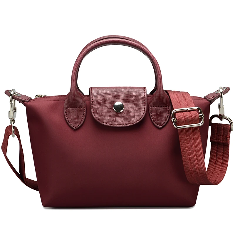 

Female handbag 2021 new fashion all-match dumpling bag waterproof large-capacity shopping one-shoulder messenger bag