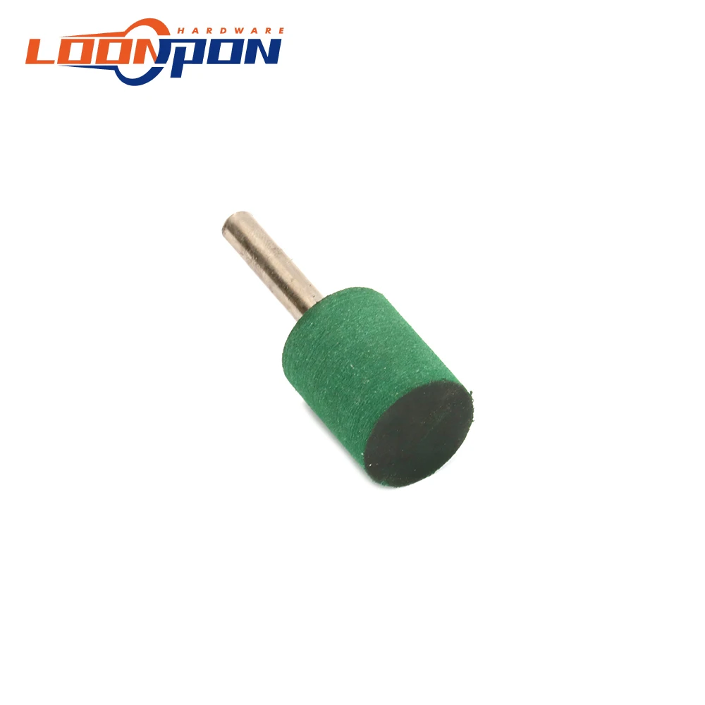 10 шт. резиновая Шлифовальная головка в форме цилиндра из губки кунжута с