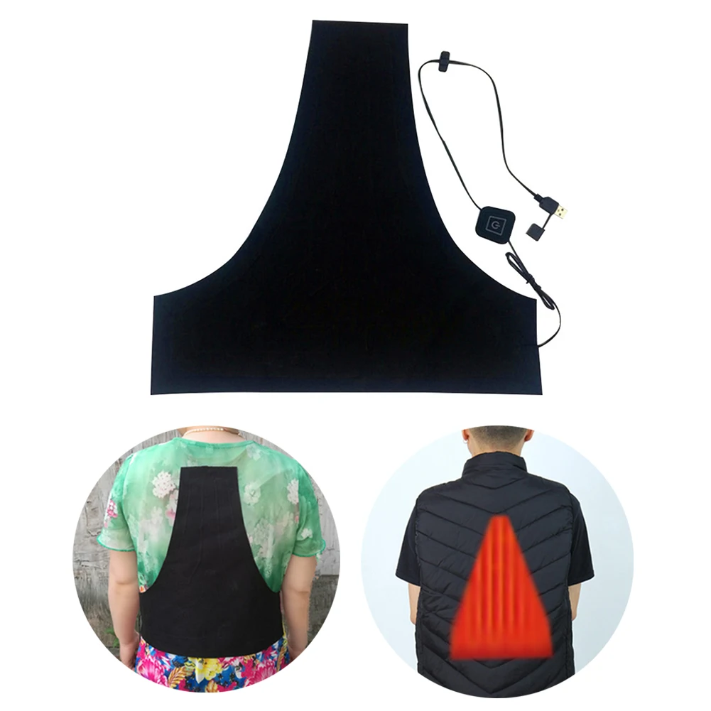 Моющаяся грелка для жилета с электрическим подогревом USB термопрокладки