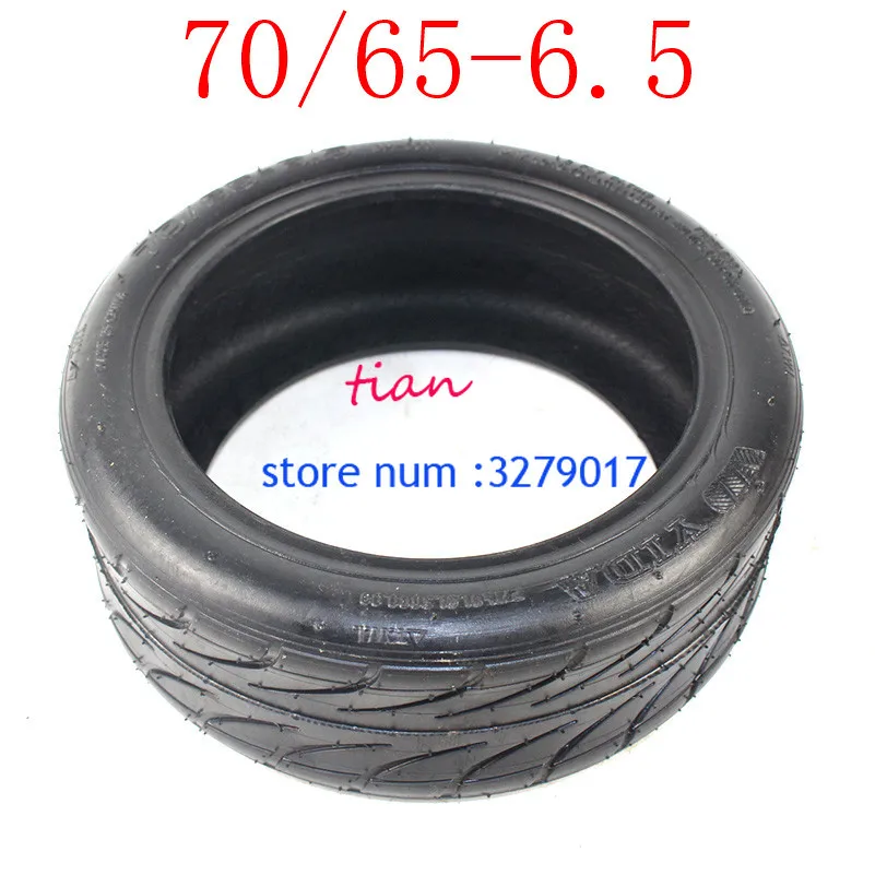 Высокопроизводительные шины для скутеров 10 дюймов 70/65-6 5 бескамерные вакуумные