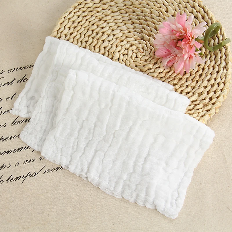 Шестислойное банное полотенце из чистого хлопка марля детское белое удобное