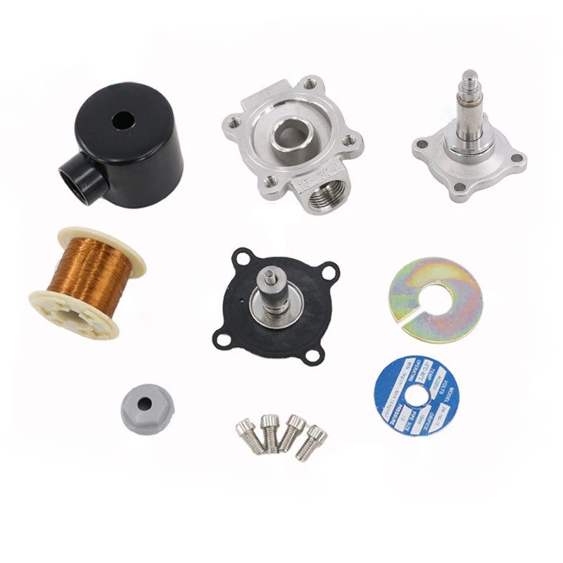 Нормально закрытый электромагнитный клапан из нержавеющей стали 1-1/4 дюйма В